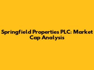 Springfield Properties PLC: Market Cap Analysis