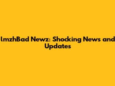 lmzhBad Newz: Shocking News and Updates